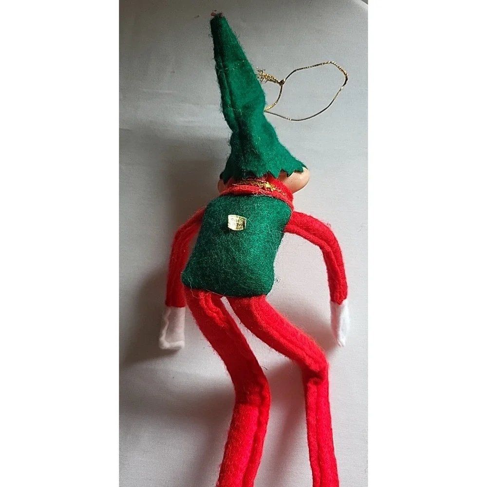 VTG Classic Knee-Hugger Elf On A Shelf Pixie Christmas Holiday Decoration 12